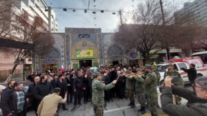 تشییع پیکر مطهر جانباز شهید «محمد شورئی» در مشهد