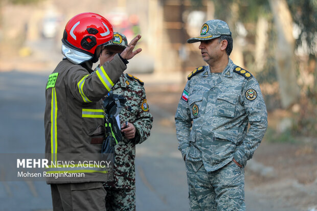 رزمایش امداد و نجات در شرایط بحران