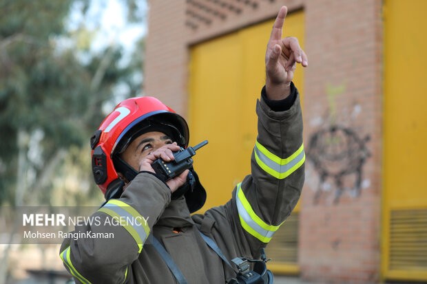 رزمایش امداد و نجات در شرایط بحران