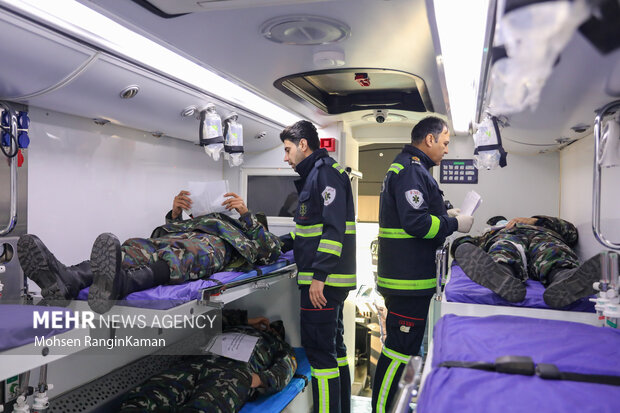 رزمایش امداد و نجات در شرایط بحران