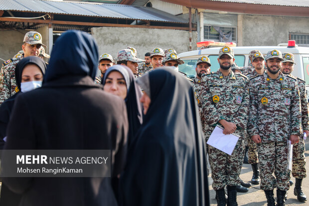 رزمایش امداد و نجات در شرایط بحران