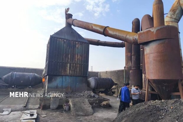 اخطاریه محیط‌زیستی به دو واحد ریخته‌گری در بهارستان