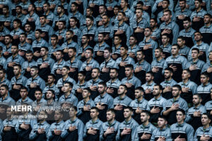 آیین افتتاحیه چهاردهمین‌ المپیاد فرهنگی ورزشی دانشگاه‌های نیروهای مسلح