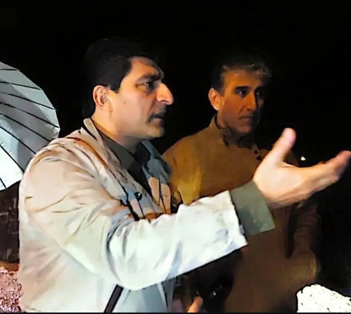 سیلاب راه ۱۴ روستای لنده را بست؛محور لنده-تراب به صورت موقت مسدود شد