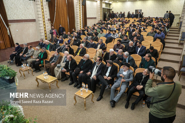 آیین تجلیل از  اساتید و پیشکسوتان مداحی شهر تهران