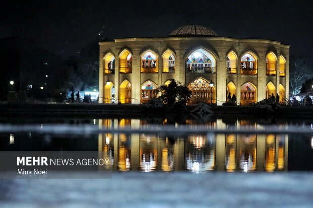 چهره تبریز زمستانی شد