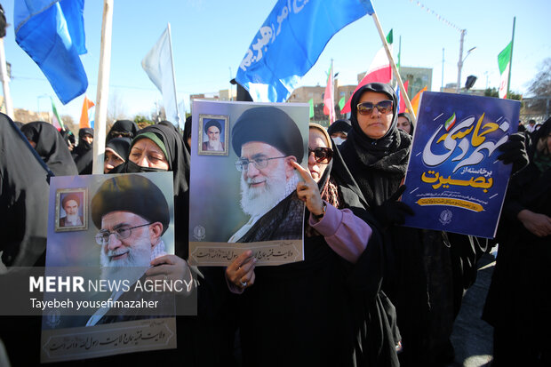 بزرگداشت حماسه 9 دی در همدان