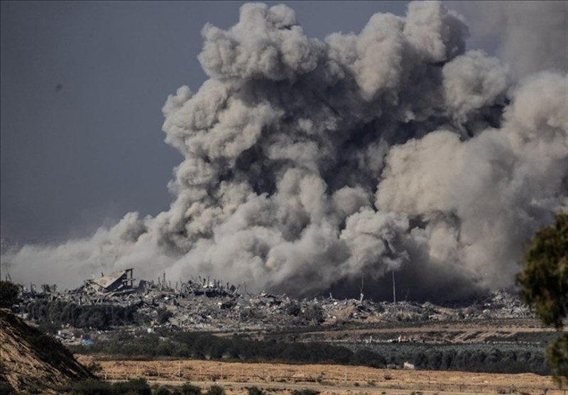 استقبال صهیونیست‌ها از سال نو با بمباران مردم غزه