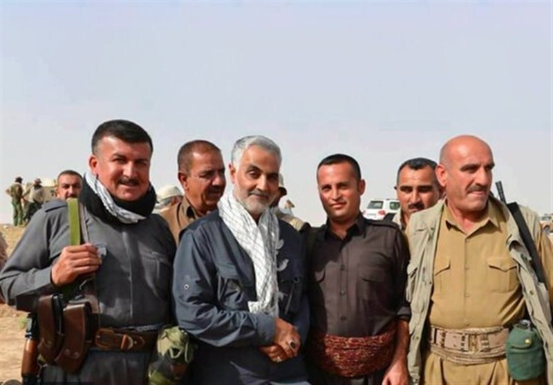 شهید سلیمانی در قاب مستند-1| حاج قاسم در نقش منجی؛ از بارزانی تا اشرار