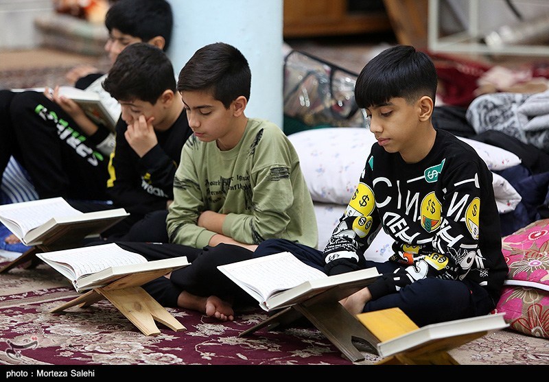 مراسم معنوی اعتکاف در اصفهان