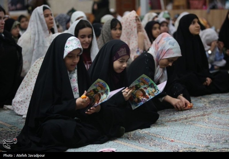 گزارش تصویری| اعتکاف دختران دانش‌آموز در بندرانزلی