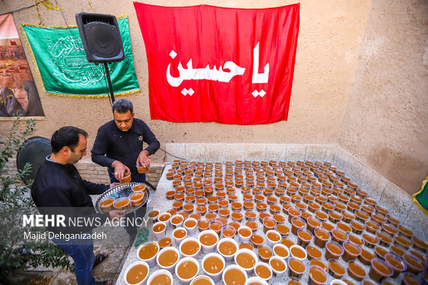 سمنوپزان هیئت دانش آموزی آسمان در آئین معنوی اعتکاف