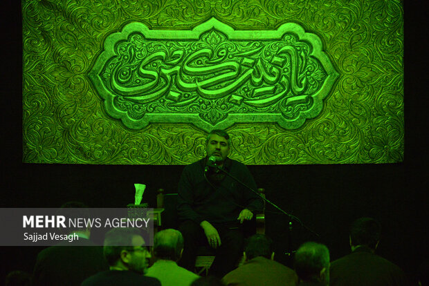 مراسم معنوی اعتکاف در همدان