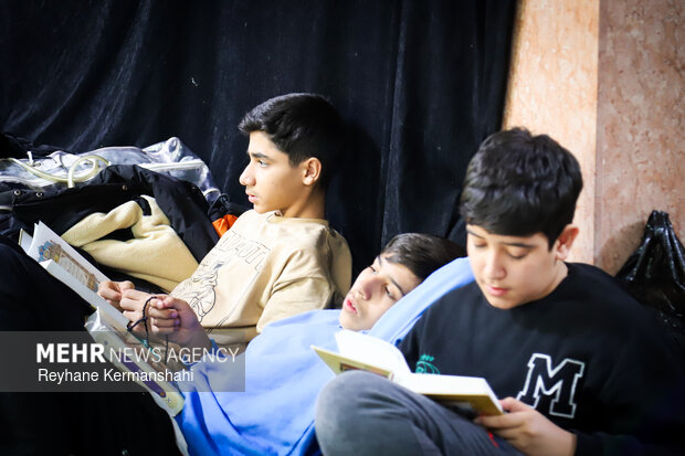 مراسم معنوی اعتکاف در پیشوا