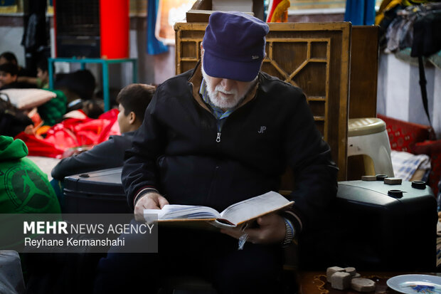 مراسم معنوی اعتکاف در پیشوا