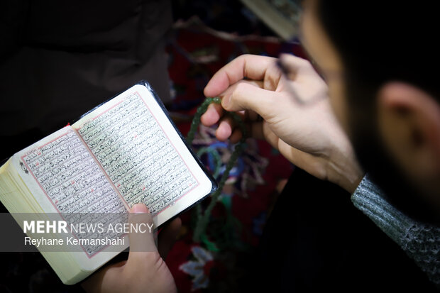 مراسم معنوی اعتکاف در پیشوا