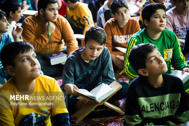 مراسم معنوی اعتکاف در پیشوا