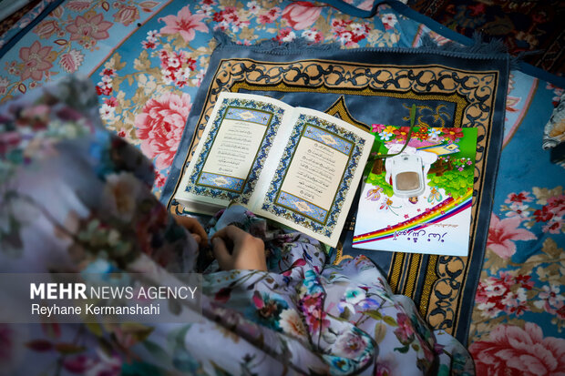 مراسم معنوی اعتکاف در پیشوا