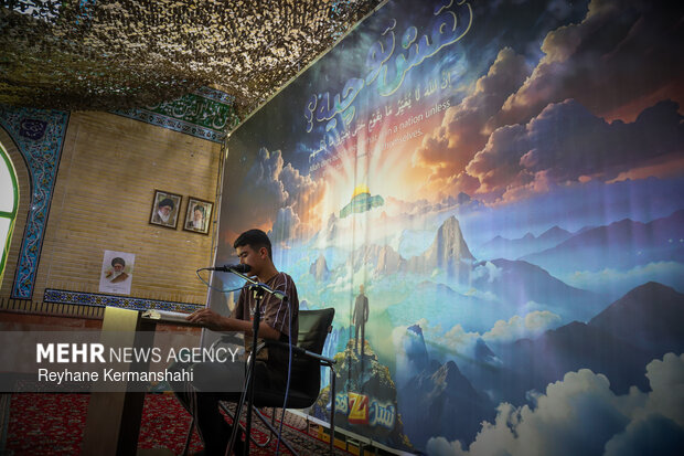 مراسم معنوی اعتکاف در پیشوا