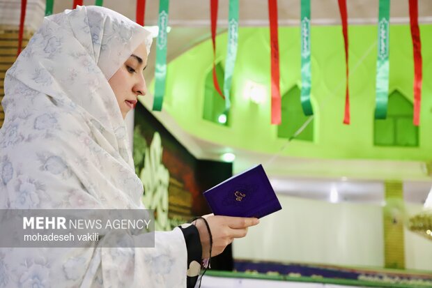 اعتکاف بانوان زاهدانی در قاب دوربین مهر