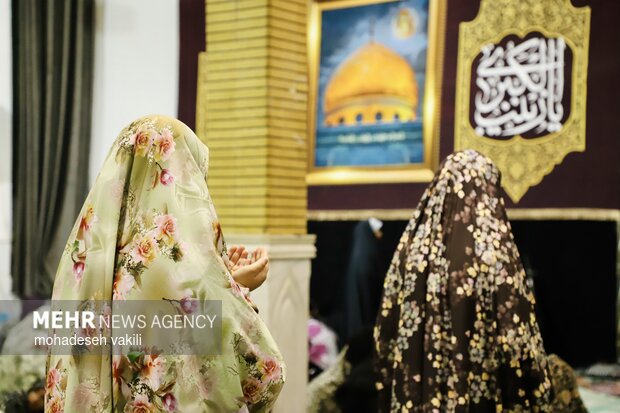 اعتکاف بانوان زاهدانی در قاب دوربین مهر