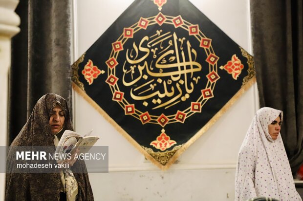 اعتکاف بانوان زاهدانی در قاب دوربین مهر