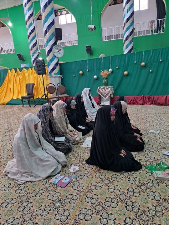 اعتکاف دانش آموزی یزد