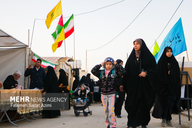 پیاده‌روی خانوادگی به یاد سردار دل‌ها در قم