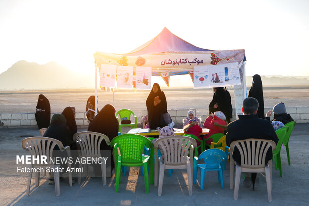 پیاده‌روی خانوادگی به یاد سردار دل‌ها در قم