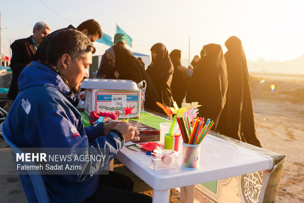 پیاده‌روی خانوادگی به یاد سردار دل‌ها در قم