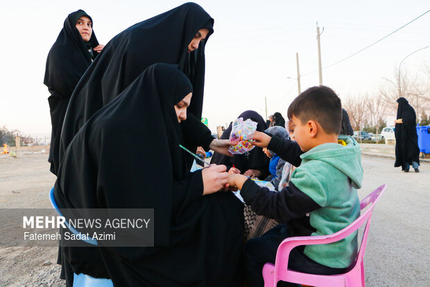 پیاده‌روی خانوادگی به یاد سردار دل‌ها در قم