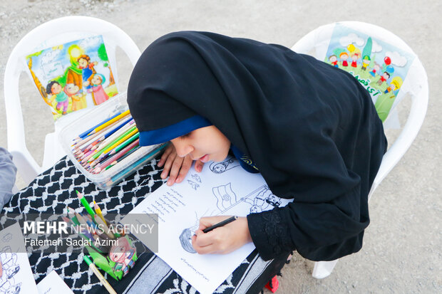 پیاده‌روی خانوادگی به یاد سردار دل‌ها در قم