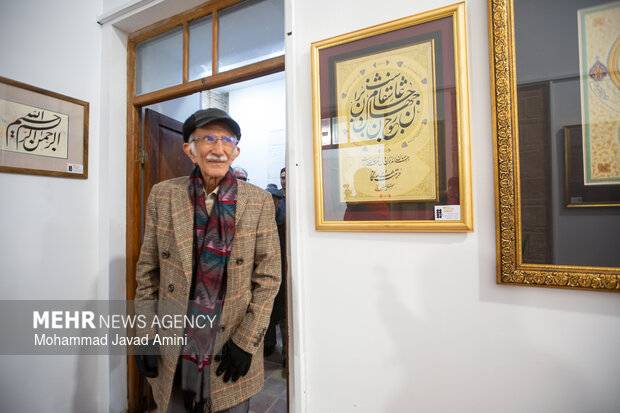 اختتامیه هشتمین دوسالانه خوشنویسی در قزوین