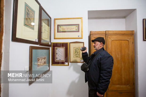 اختتامیه هشتمین دوسالانه خوشنویسی در قزوین