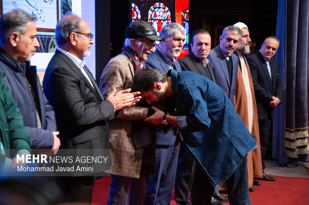 اختتامیه هشتمین دوسالانه خوشنویسی در قزوین