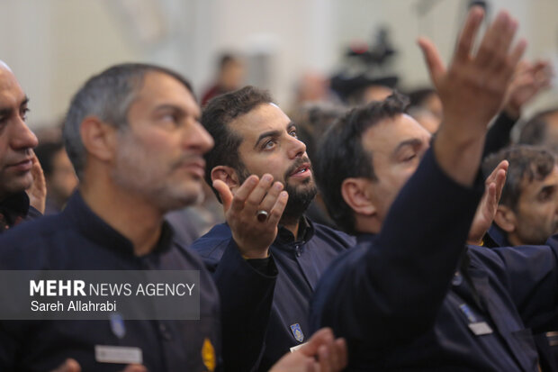 شام شهادت و خطبه خوانی حضرت شاهچراغ