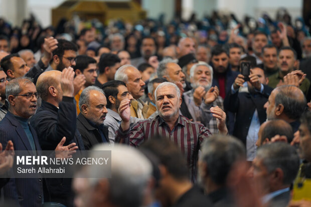 شام شهادت و خطبه خوانی حضرت شاهچراغ