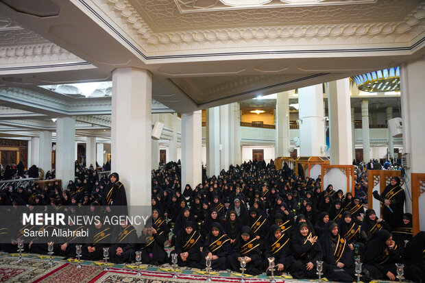 شام شهادت و خطبه خوانی حضرت شاهچراغ