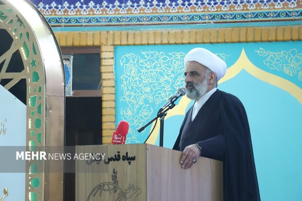 حجت الاسلام محمدی: نماز عامل استقامت رزمندگان در میدان امنیت است